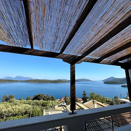 נידרי Lefkada Unique Sea View Apartment מראה חיצוני תמונה