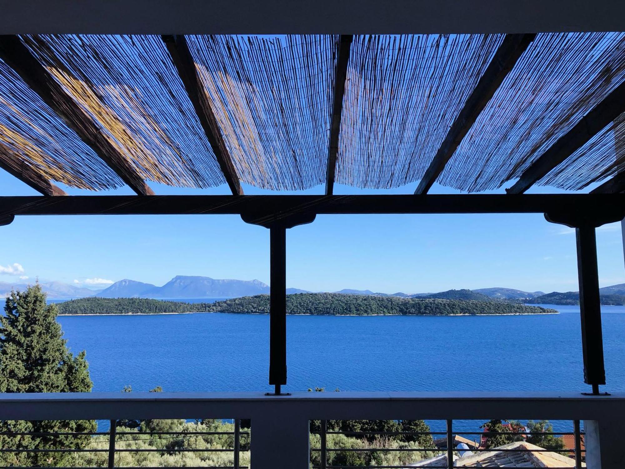 נידרי Lefkada Unique Sea View Apartment מראה חיצוני תמונה