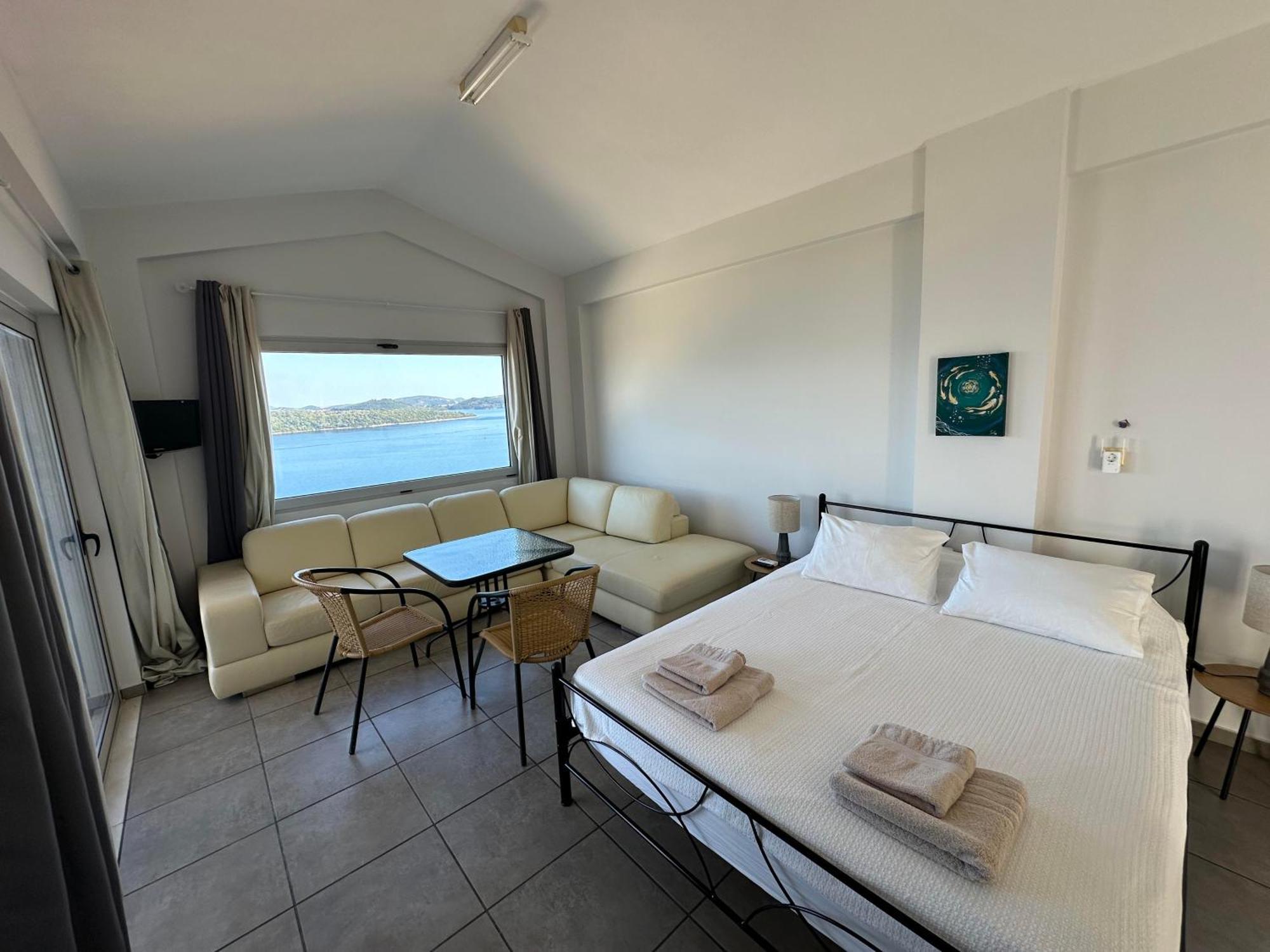 נידרי Lefkada Unique Sea View Apartment מראה חיצוני תמונה